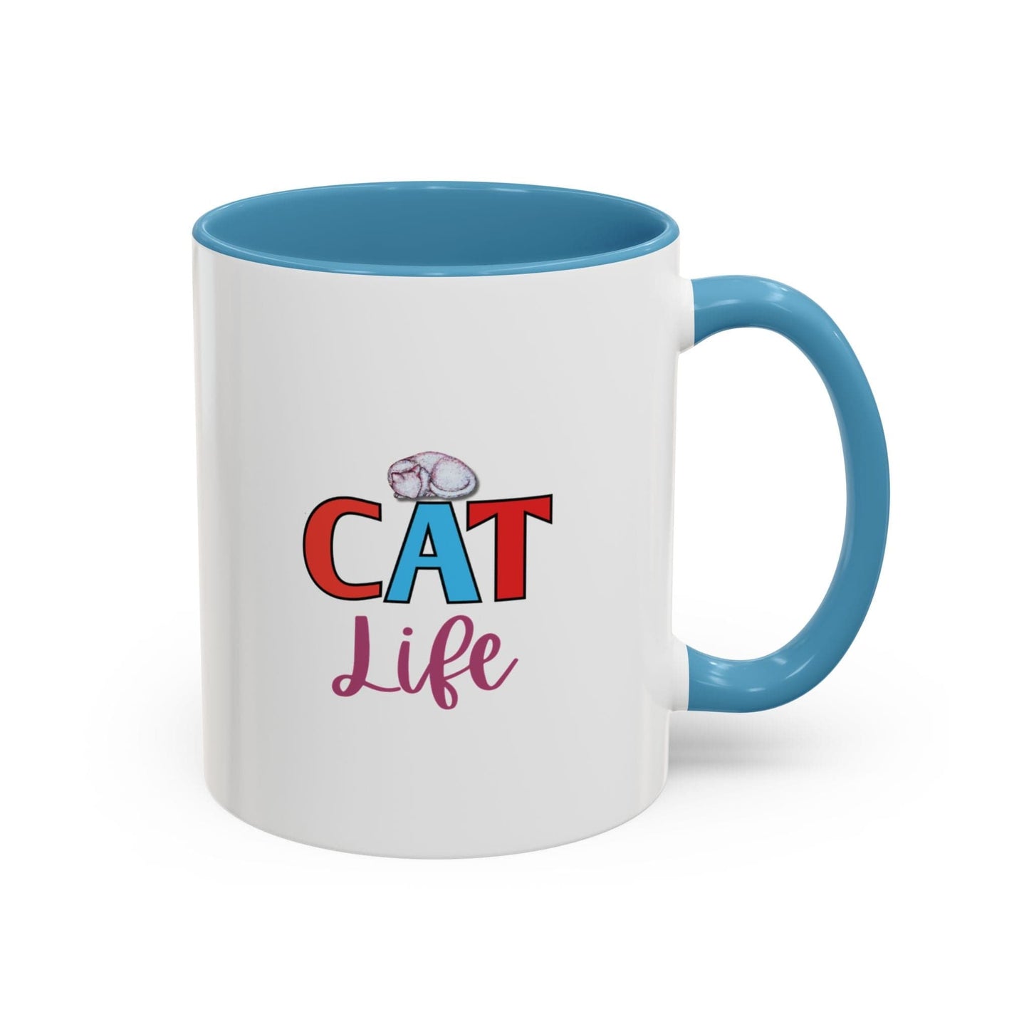 Cat Art Coffee Mug – Art print 11 oz Mug for Cat Lovers (CM-7) - Cat&Muse