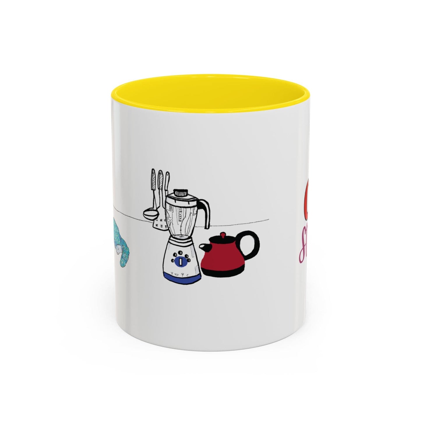 Cat Art Coffee Mug – Art print 11 oz Mug for Cat Lovers (CM-5) - Cat&Muse