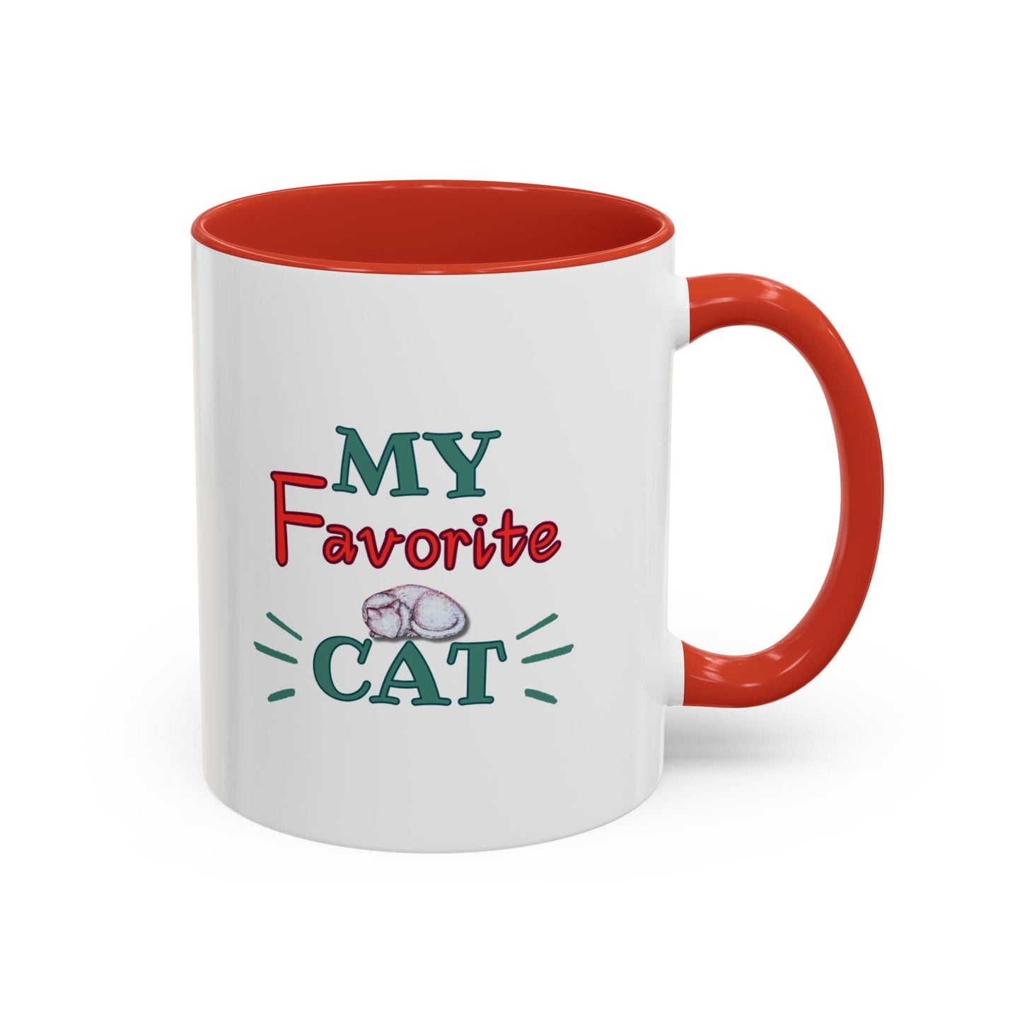 Cat Art Coffee Mug – Art print 11 oz Mug for Cat Lovers (CM-3) - Cat&Muse