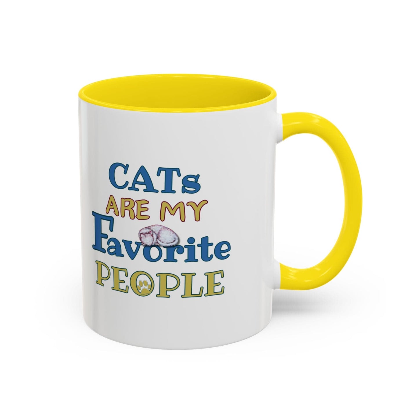 Cat Art Coffee Mug – Art print 11 oz Mug for Cat Lovers (CM-6) - Cat&Muse