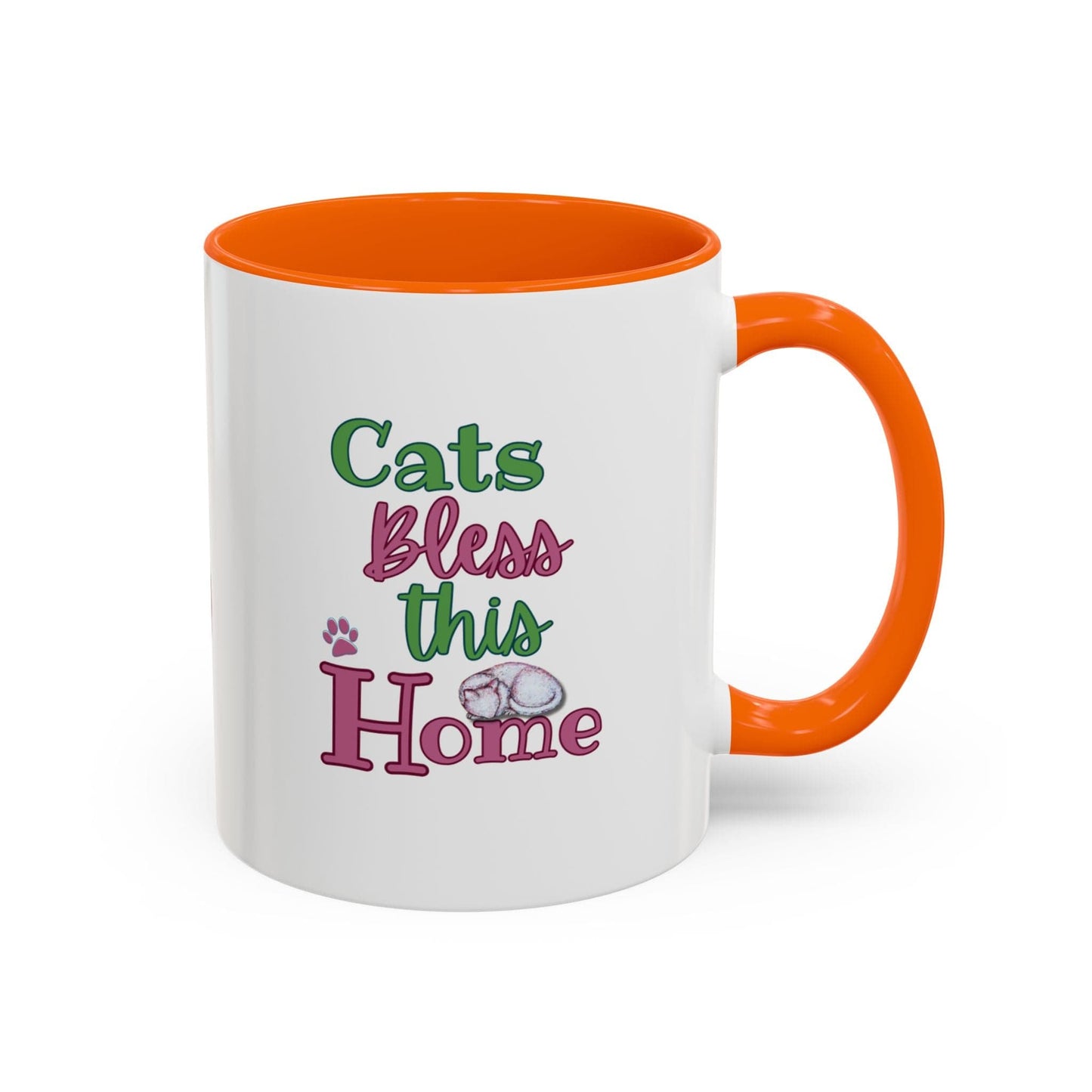 Cat Art Coffee Mug – Art print 11 oz Mug for Cat Lovers (CM-2) - Cat&Muse