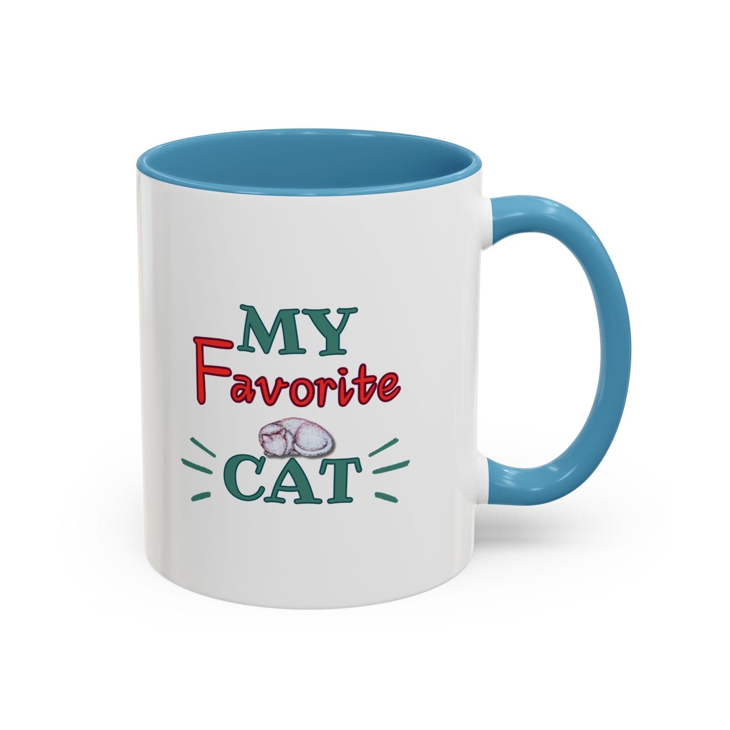Cat Art Coffee Mug – Art print 11 oz Mug for Cat Lovers (CM-3) - Cat&Muse