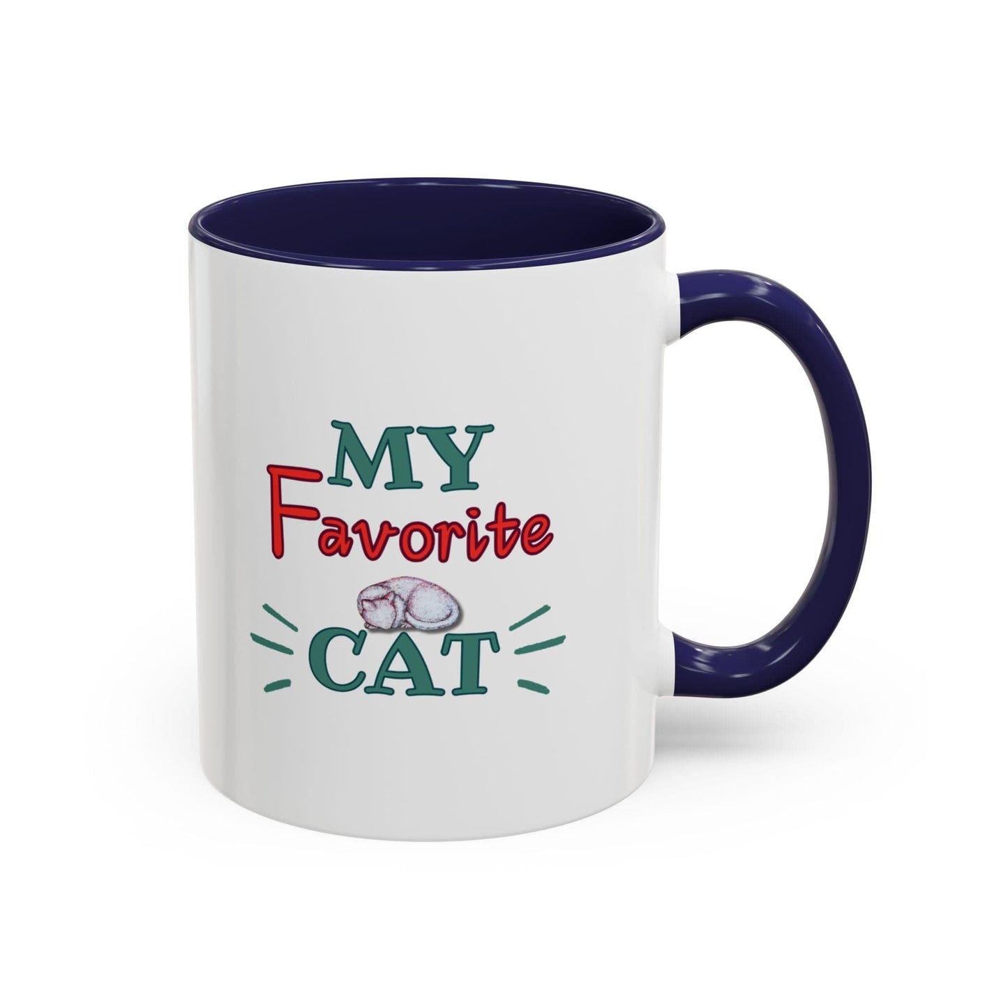Cat Art Coffee Mug – Art print 11 oz Mug for Cat Lovers (CM-3) - Cat&Muse