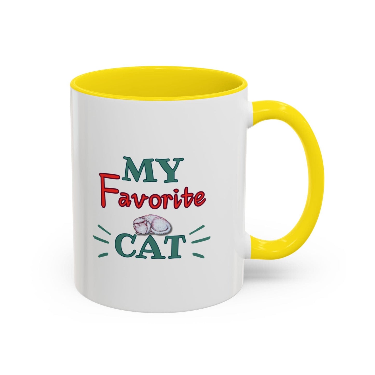Cat Art Coffee Mug – Art print 11 oz Mug for Cat Lovers (CM-3) - Cat&Muse
