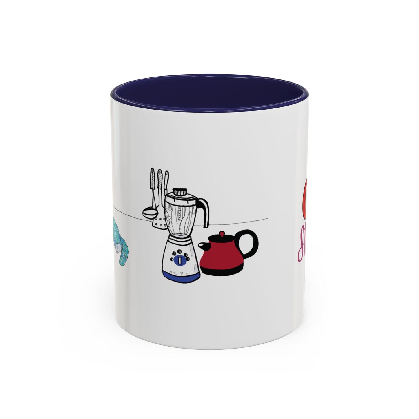 Cat Art Coffee Mug – Art print 11 oz Mug for Cat Lovers (CM-5) - Cat&Muse