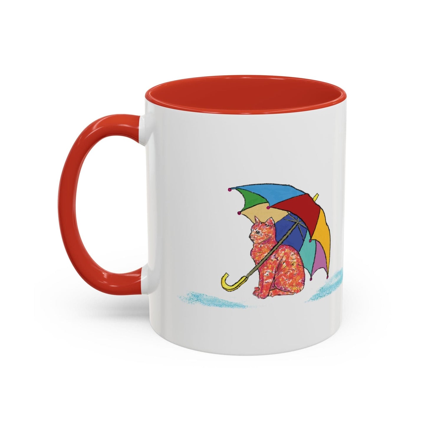 Cat Art Coffee Mug – Art print 11 oz Mug for Cat Lovers (CM-9) - Cat&Muse