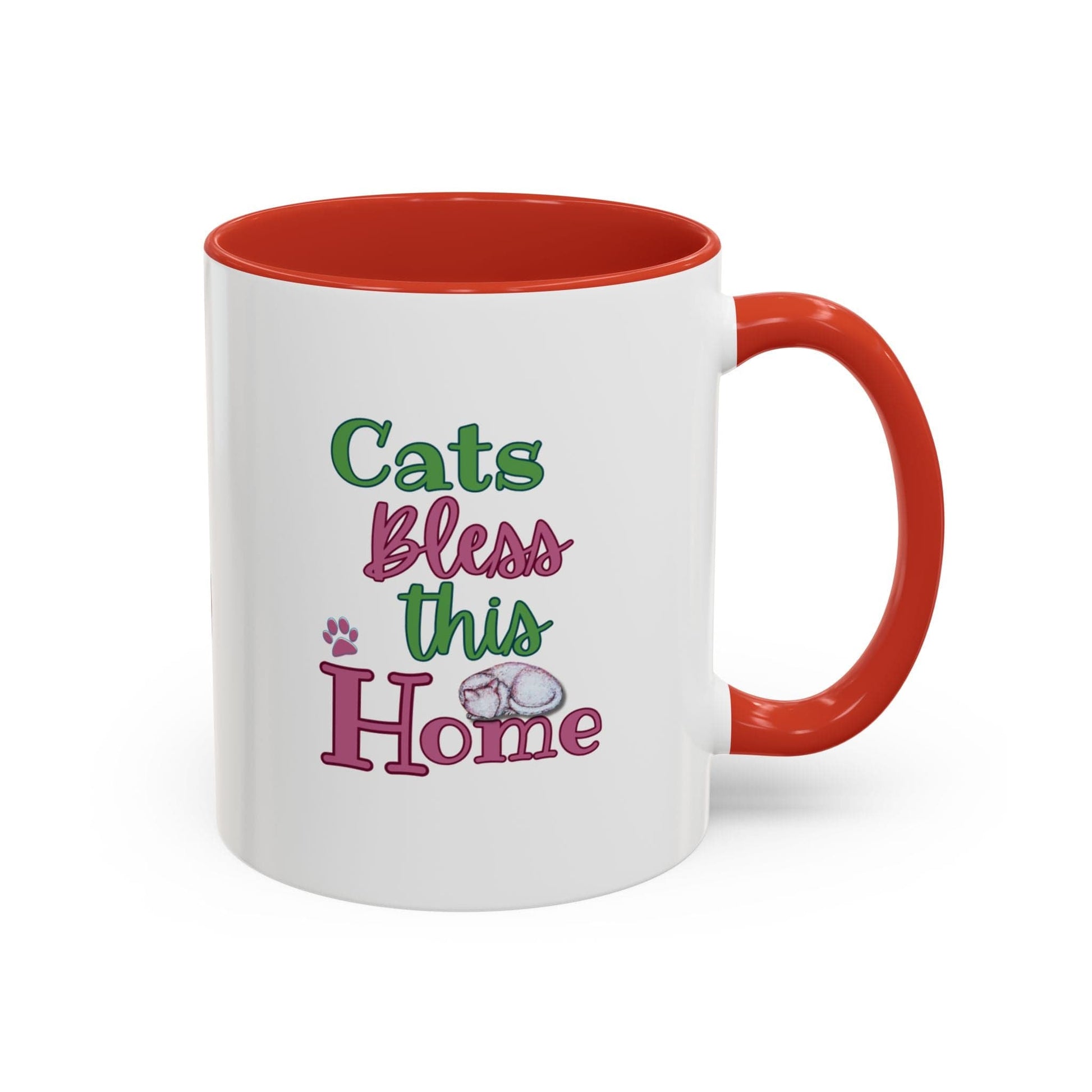 Cat Art Coffee Mug – Art print 11 oz Mug for Cat Lovers (CM-2) - Cat&Muse