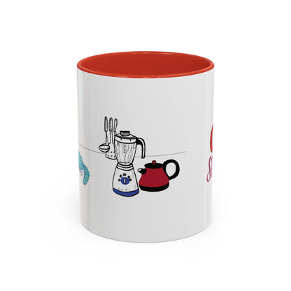 Cat Art Coffee Mug – Art print 11 oz Mug for Cat Lovers (CM-5) - Cat&Muse