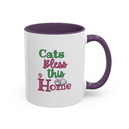 Cat Art Coffee Mug – Art print 11 oz Mug for Cat Lovers (CM-2) - Cat&Muse
