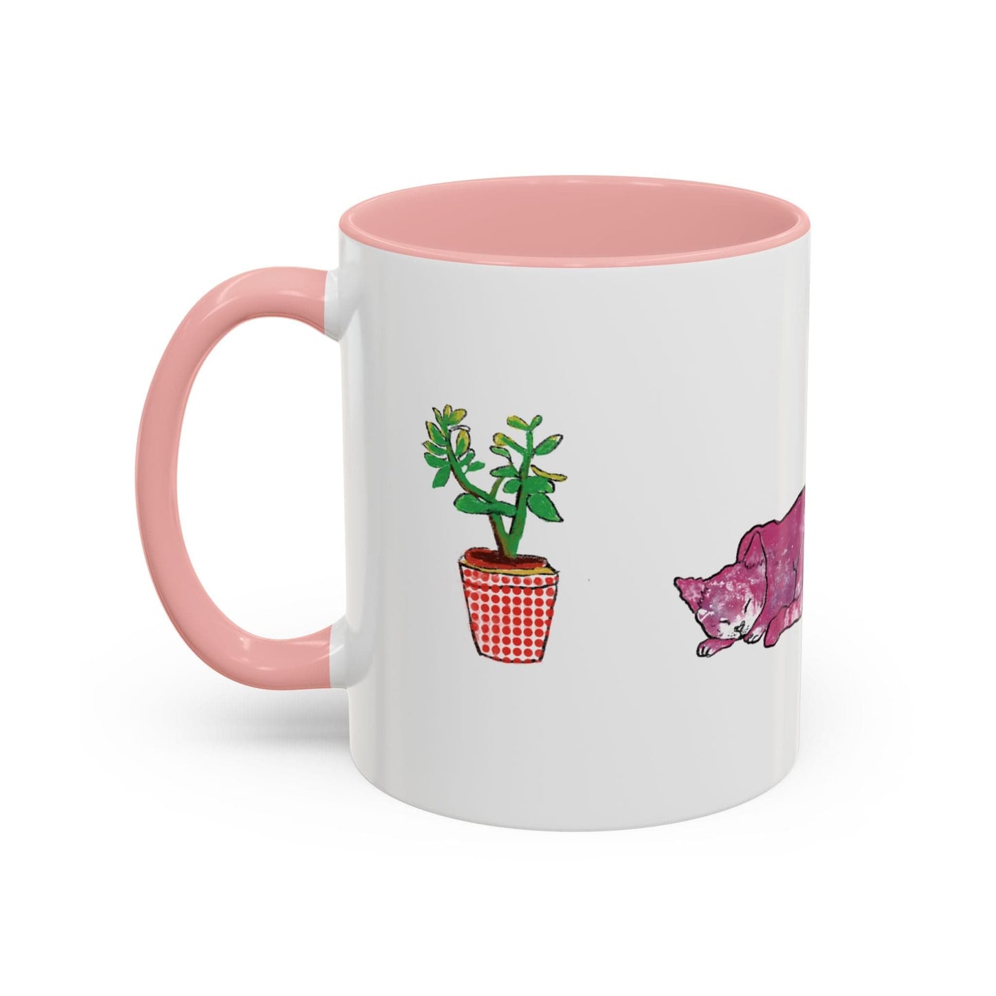 Cat Art Coffee Mug – Art print 11 oz Mug for Cat Lovers (CM-2) - Cat&Muse