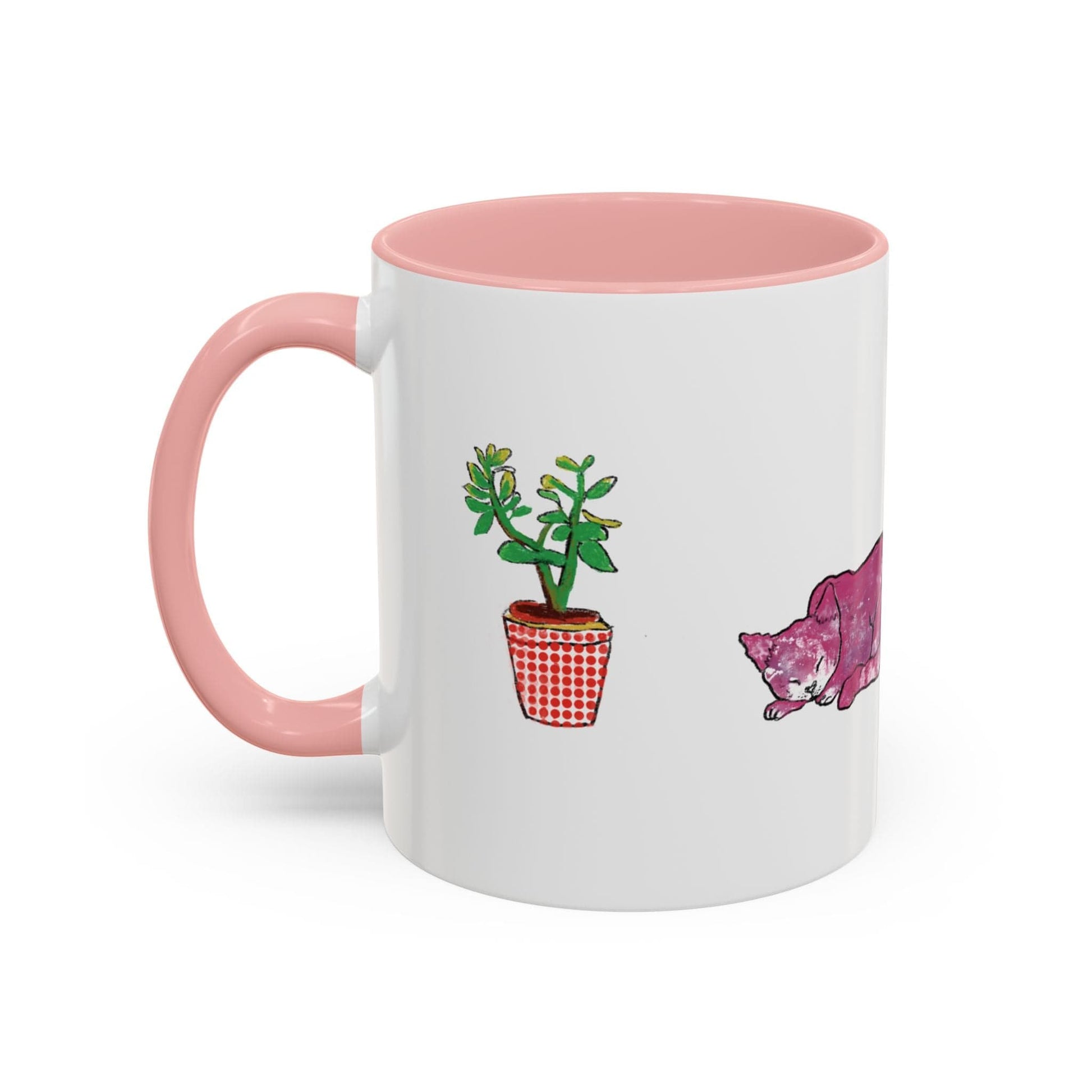 Cat Art Coffee Mug – Art print 11 oz Mug for Cat Lovers (CM-2) - Cat&Muse