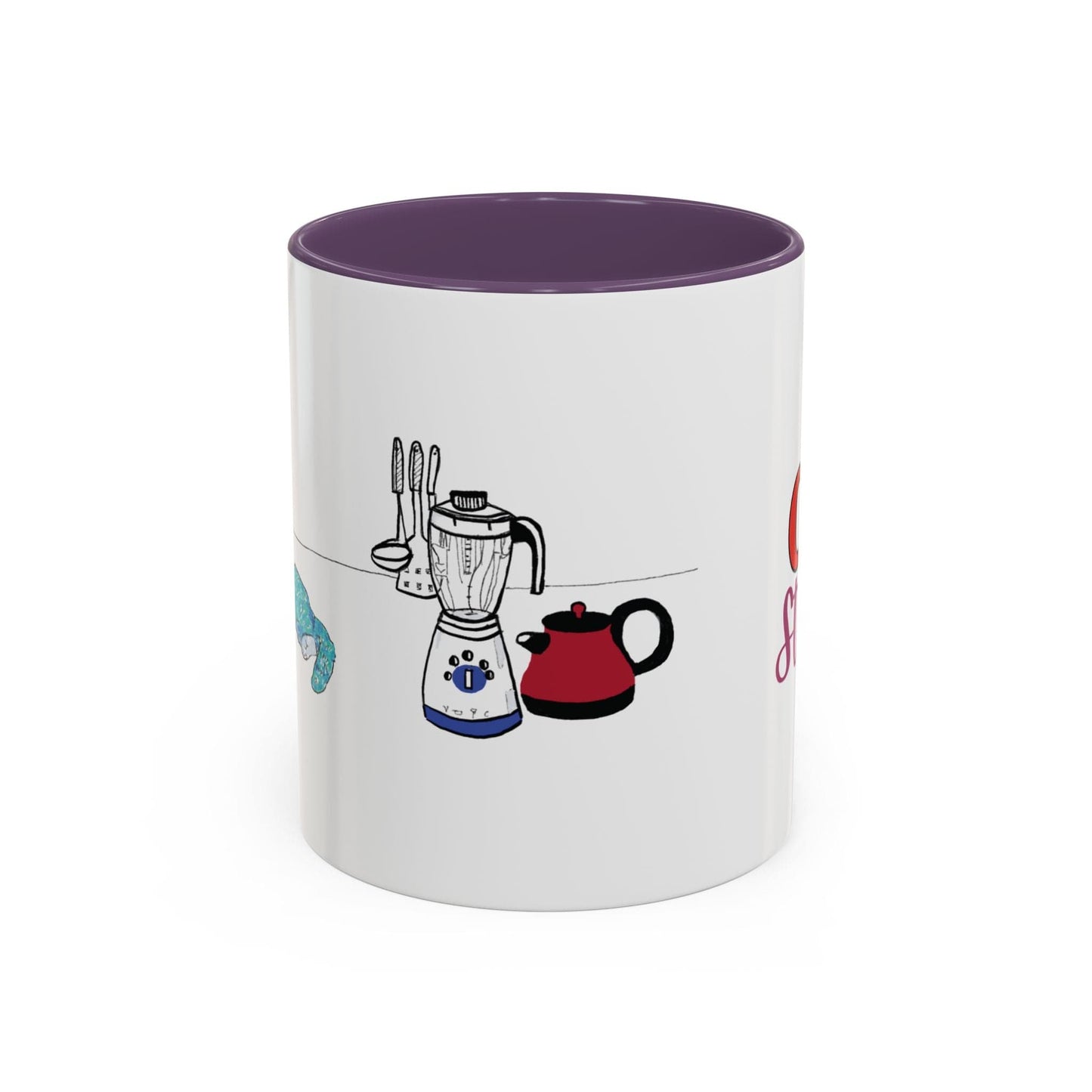 Cat Art Coffee Mug – Art print 11 oz Mug for Cat Lovers (CM-5) - Cat&Muse