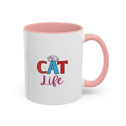 Cat Art Coffee Mug – Art print 11 oz Mug for Cat Lovers (CM-7) - Cat&Muse