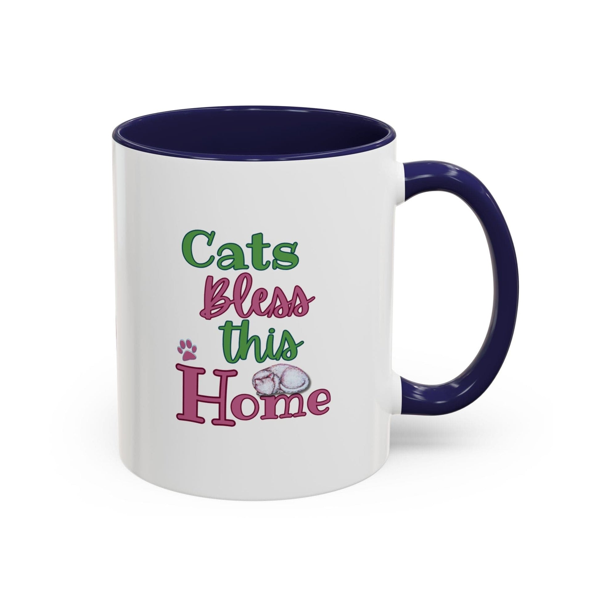 Cat Art Coffee Mug – Art print 11 oz Mug for Cat Lovers (CM-2) - Cat&Muse